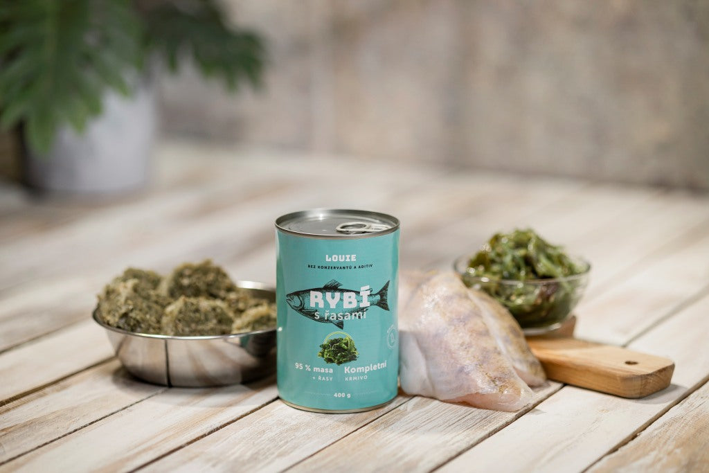 Výhodné balení 16 ks - Rybí s řasami 400 g