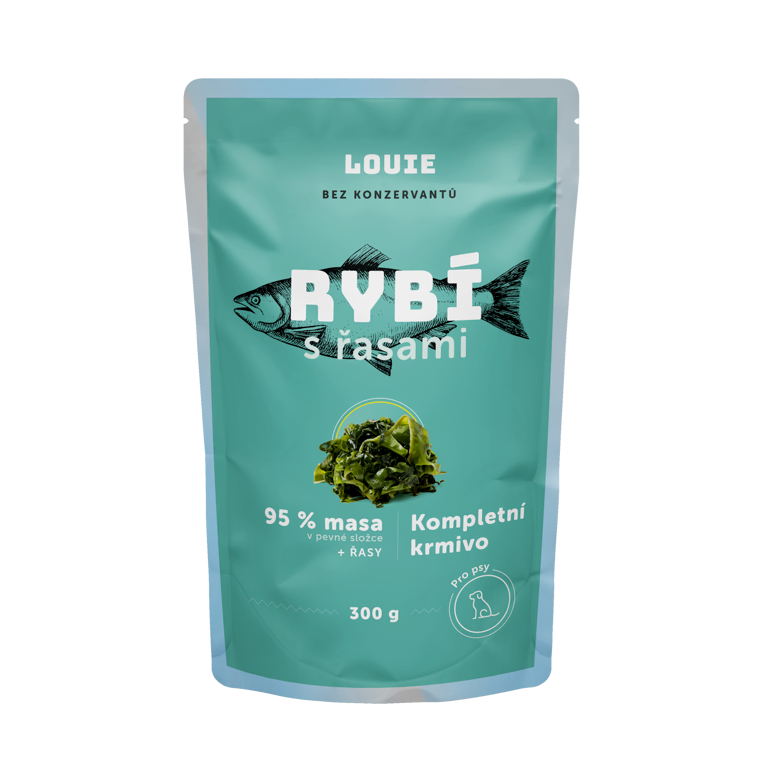 Rybí kapsička s řasami 300g