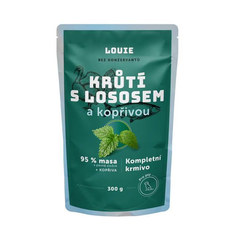 Morčacia kapsička s lossom a žihľavou 300g