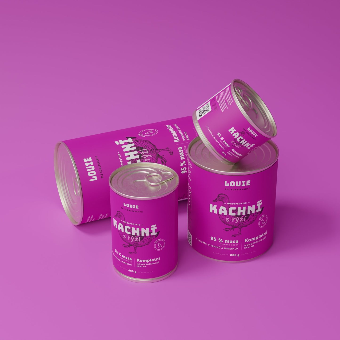 Kachní s rýží 1200 g