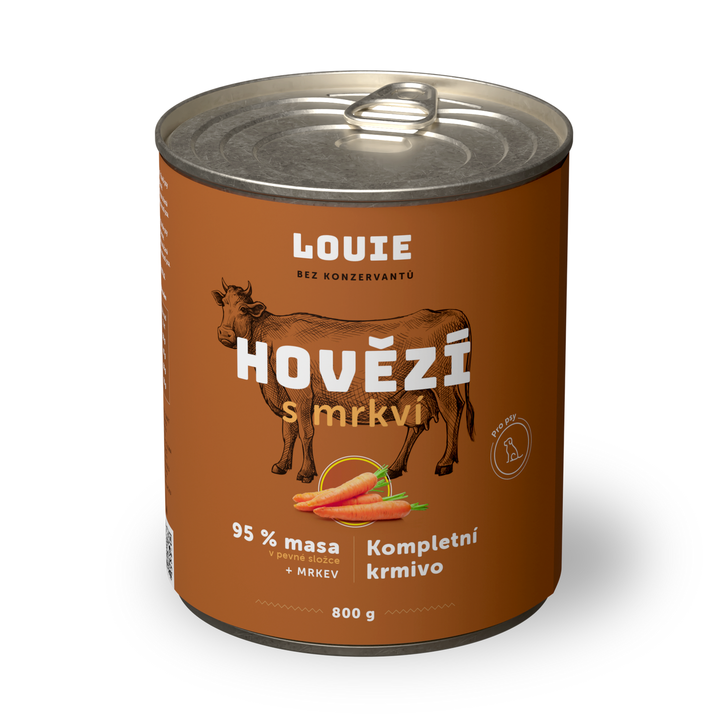 Výhodné balenie 6 ks - Hovädzie s mrkvou 800g
