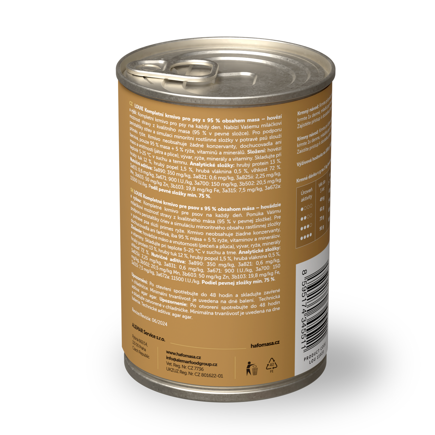 Výhodné balenie 8 ks - Hovädzie s ryžou 400g