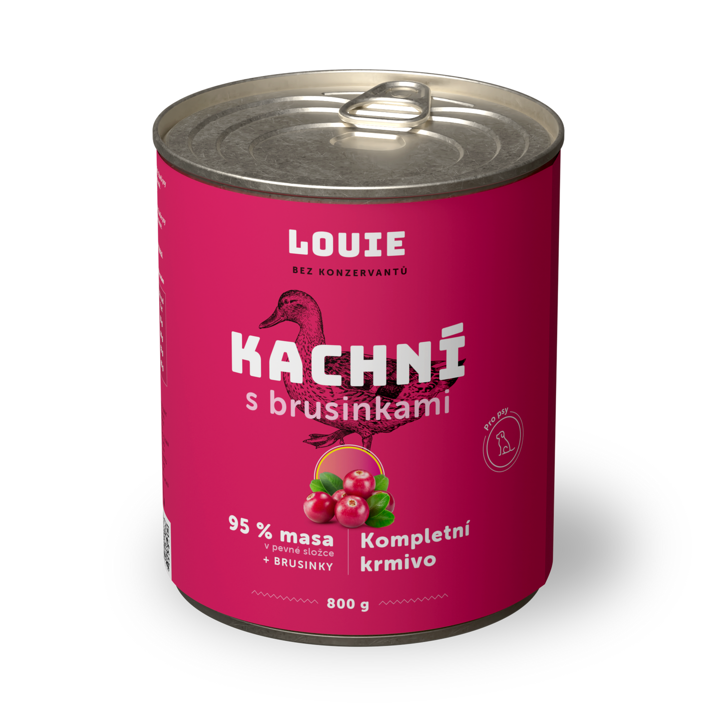 Kačacie s brusnicami 800g