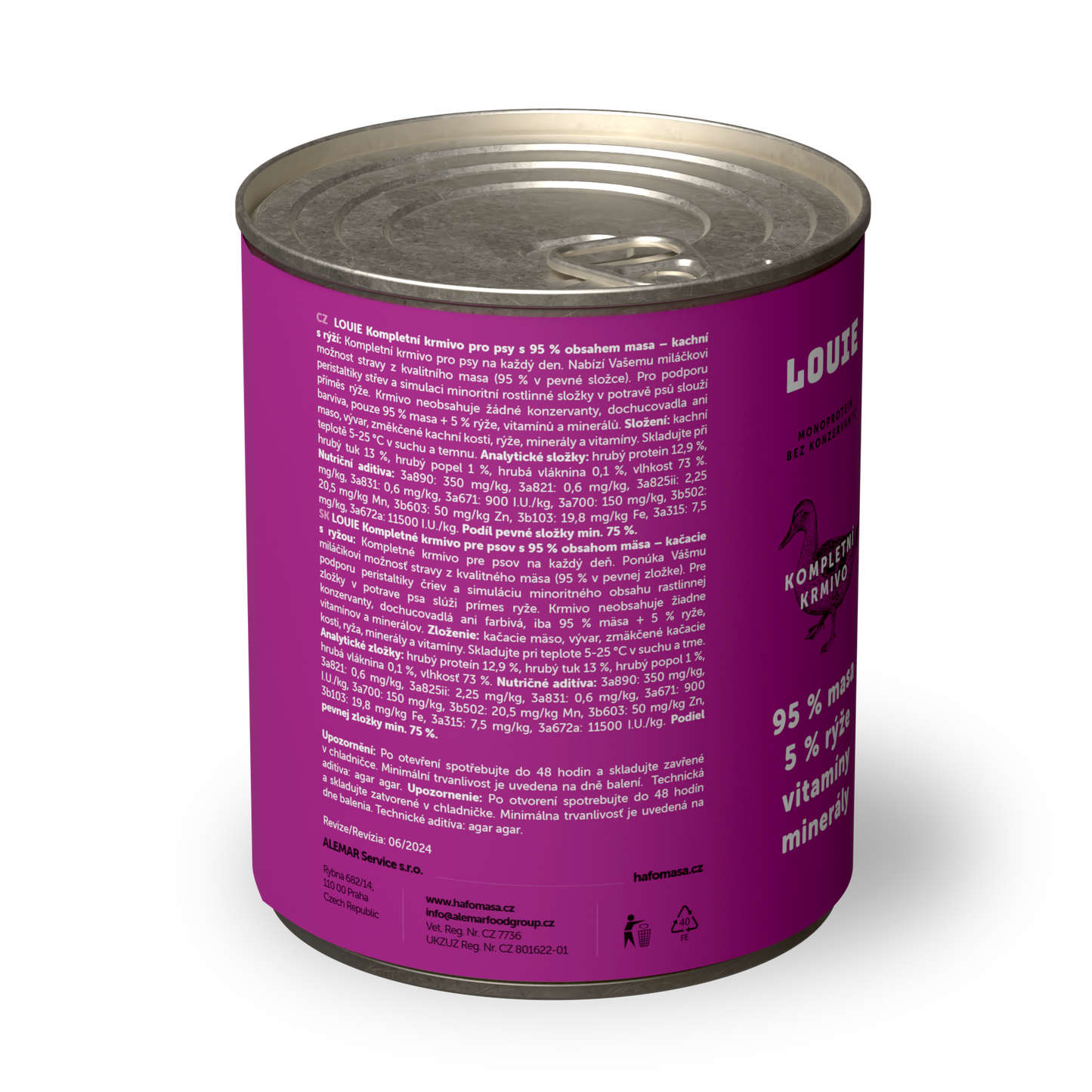 Kachní s rýží 800 g