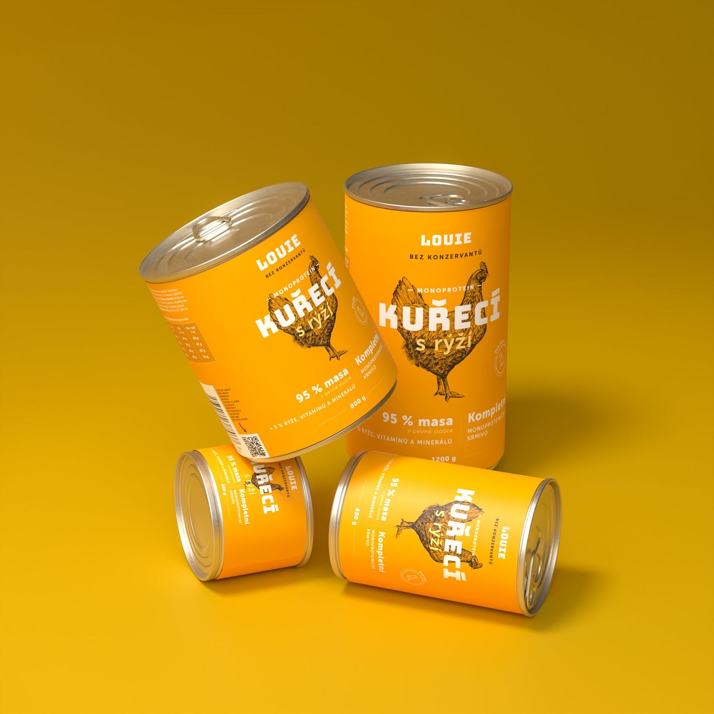 Kuřecí s rýží 800 g