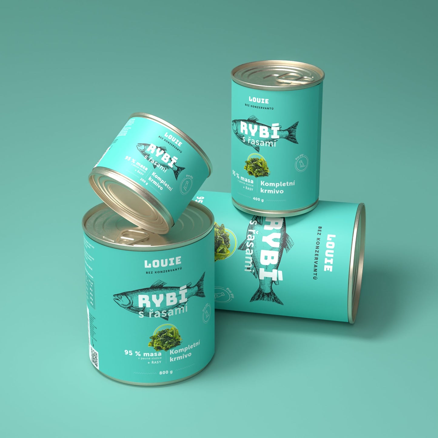 Rybí s řasami 1200 g
