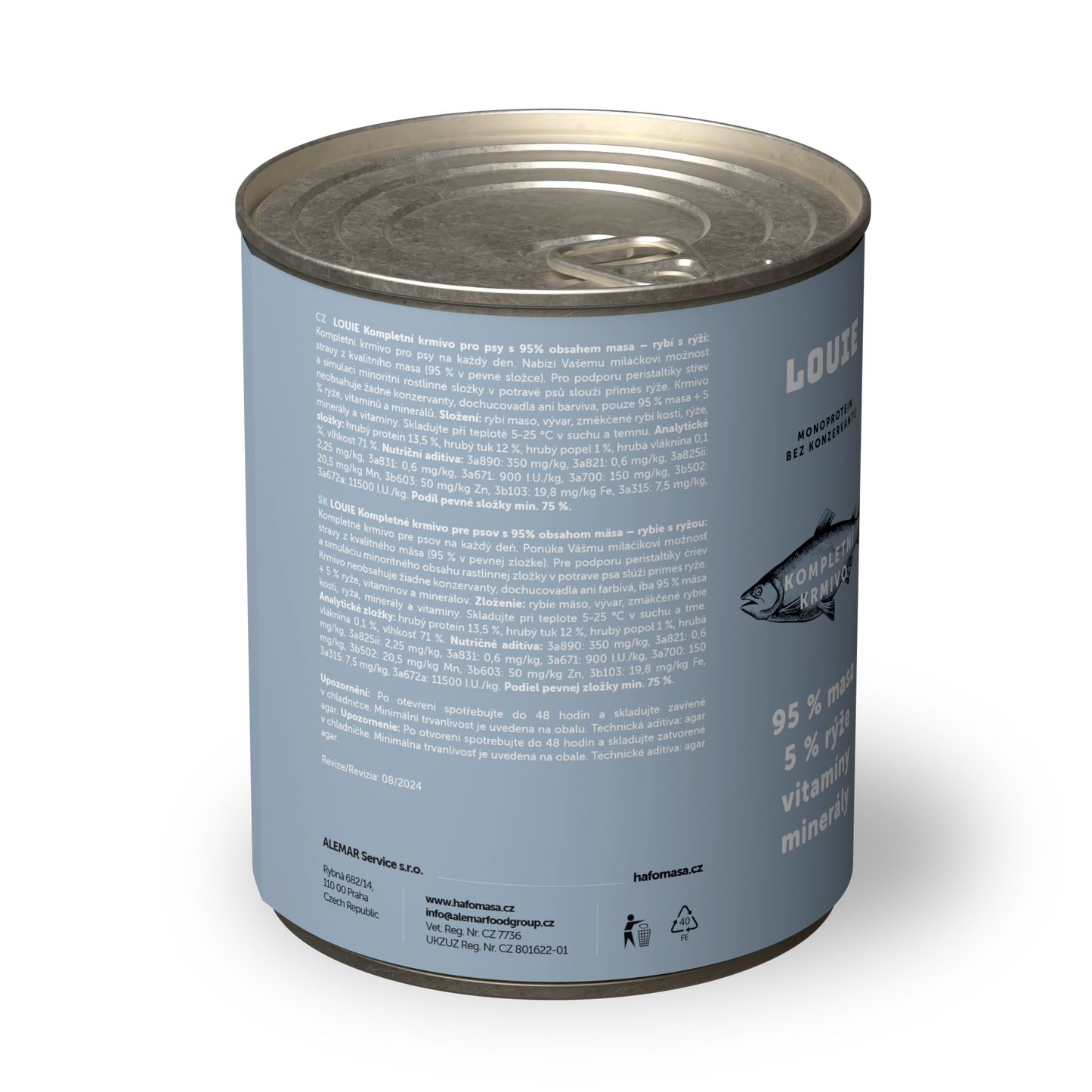 Ryba s rýží 800 g