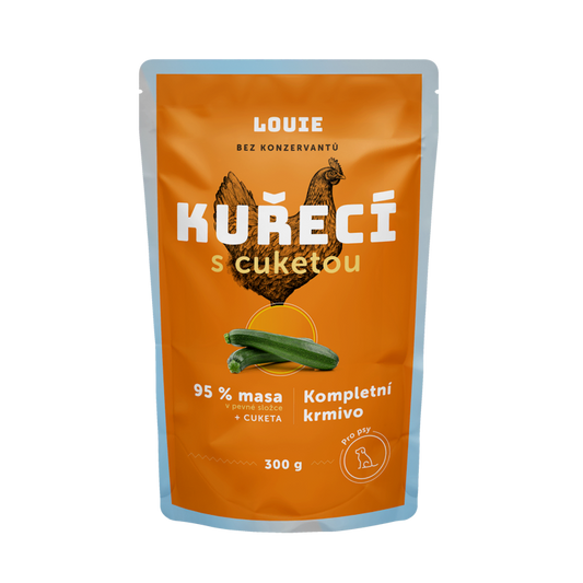 Kuřecí kapsička s cuketou 300 g