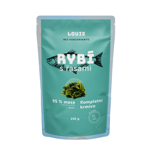 Rybí kapsička s řasami 150 g