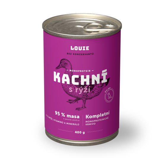 Kachní s rýží 400 g