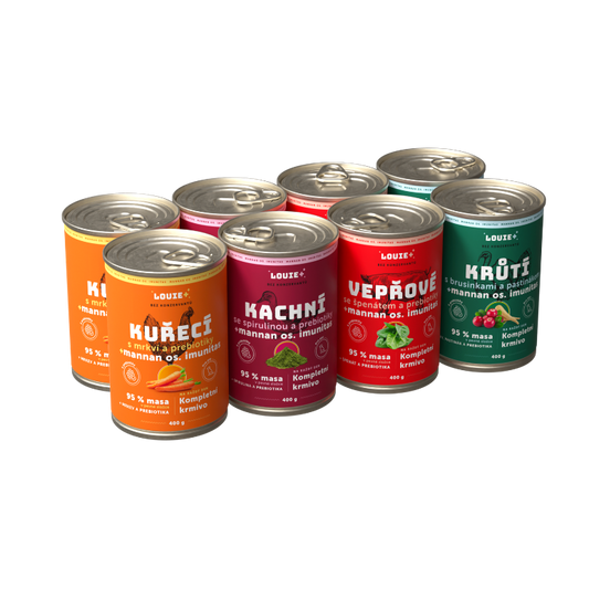 Prebiotický ochutnávkový balíček 8x400 g - 8 ks