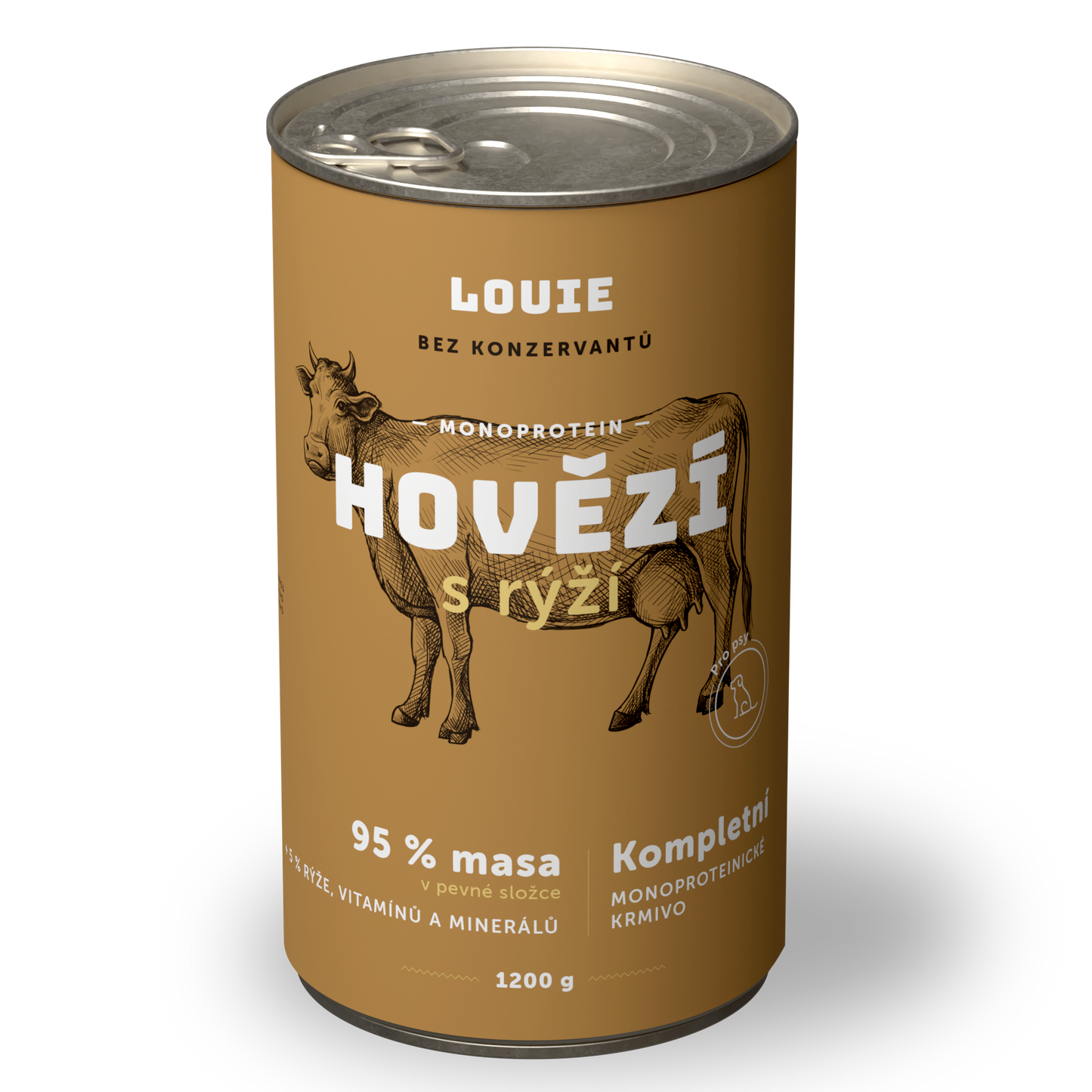 Hovězí s rýží 1200 g
