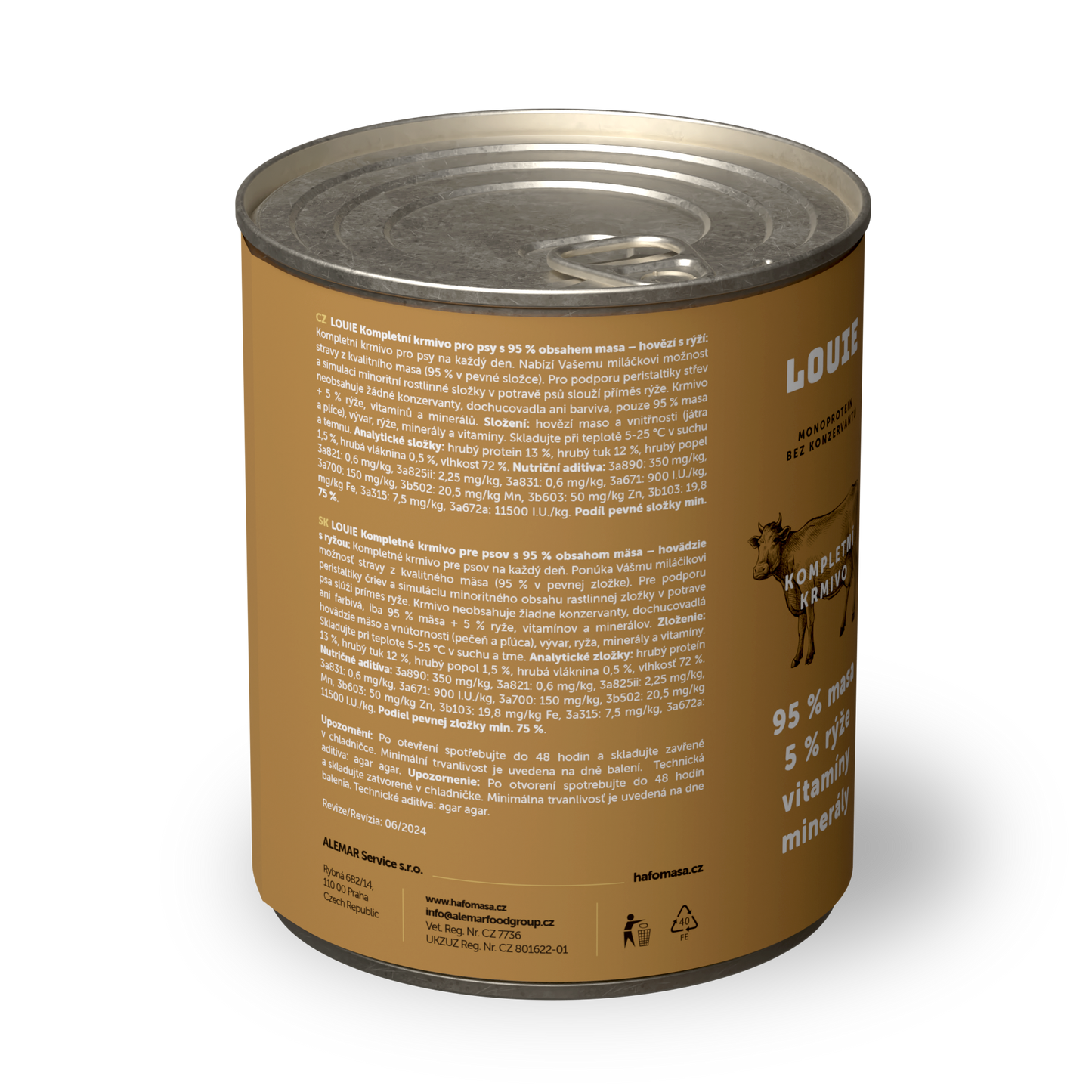 Hovězí s rýží 800 g