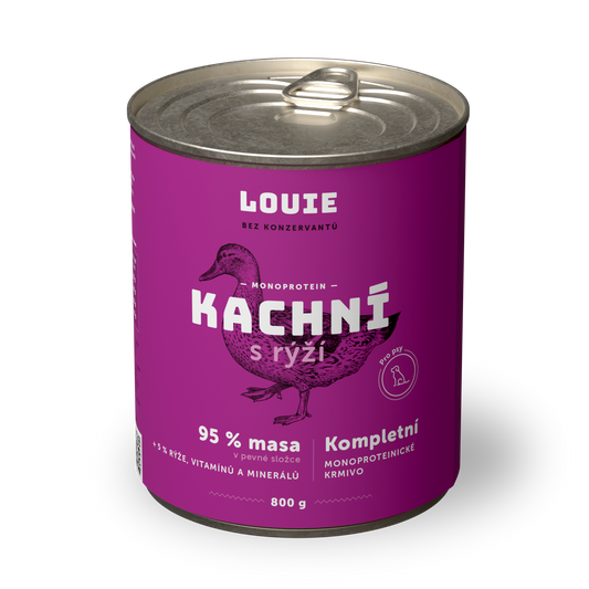 Kachní s rýží 800 g