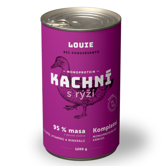 Kachní s rýží 1200 g