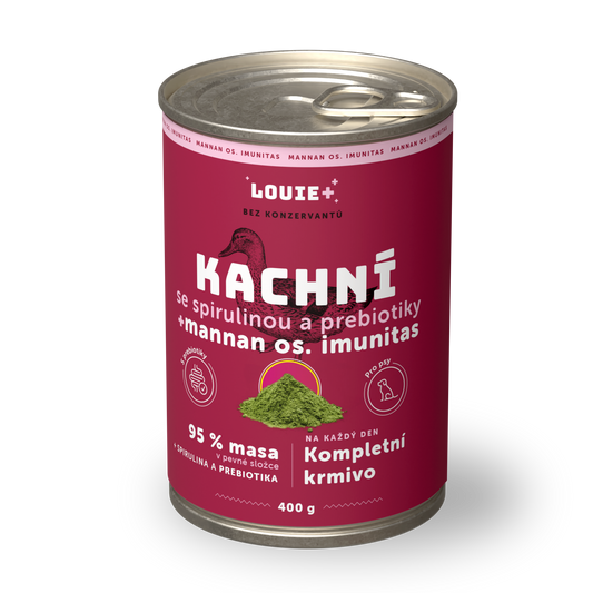 Kachní se spirulinou a prebiotiky 400 g