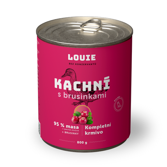 Kachní s brusinkami 800 g