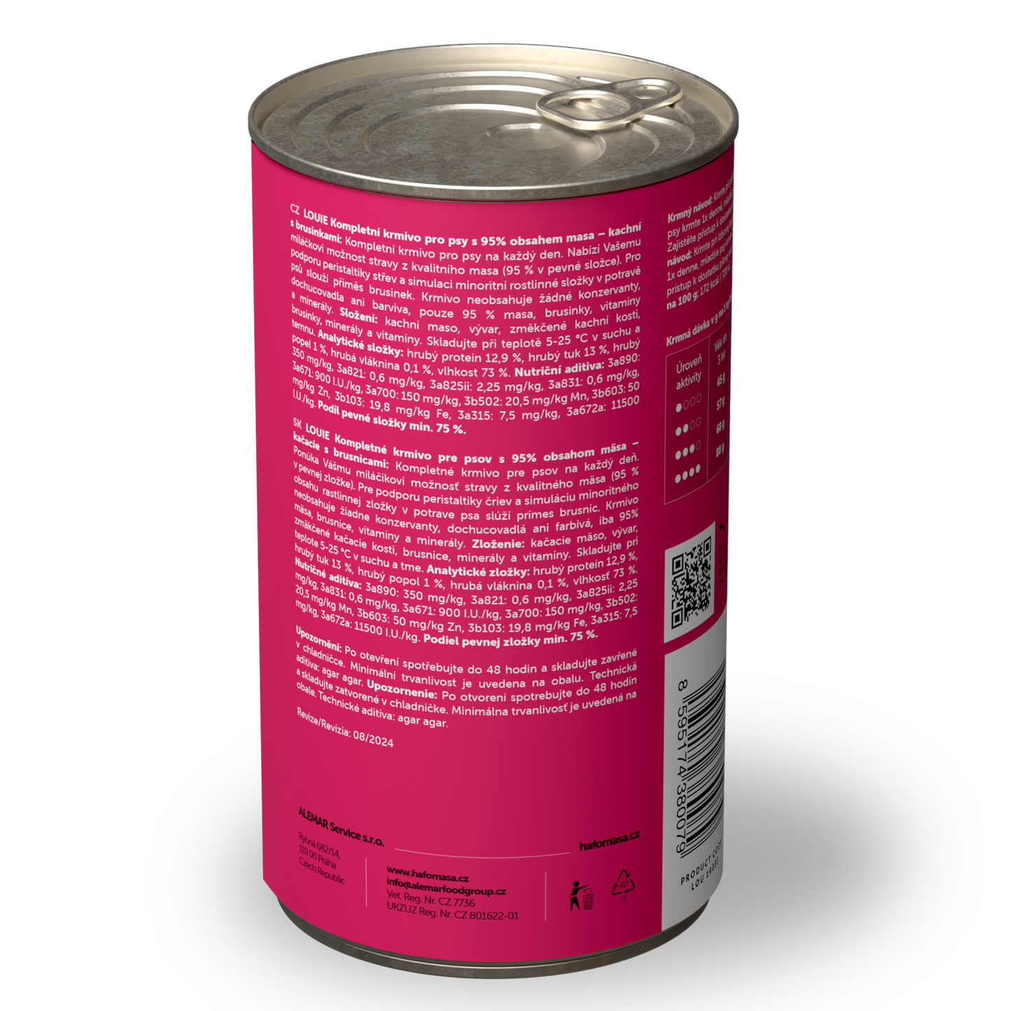 Výhodné balenie 6 ks - Kačacie s brusnicami 1200g