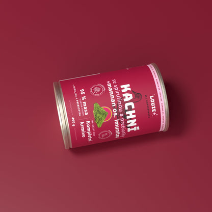 Kachní se spirulinou a prebiotiky 400 g