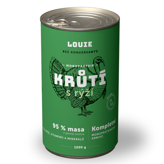 Krůtí s rýží 1200 g