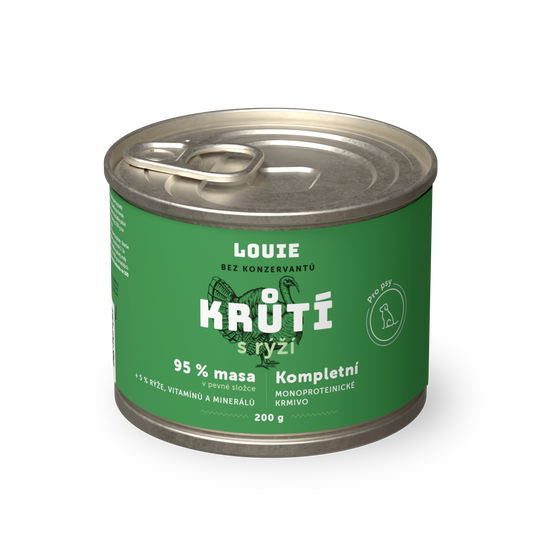 Krůtí s rýží  200 g