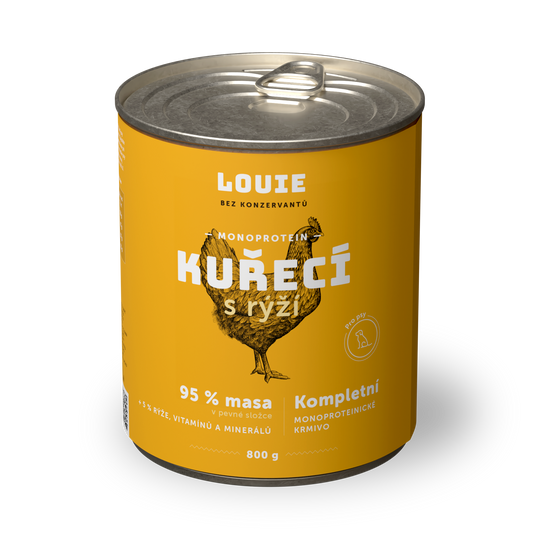 Kuřecí s rýží 800 g
