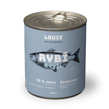 Ryba s rýží 800 g