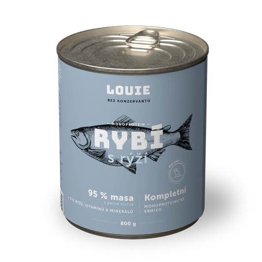 Ryba s rýží 800 g