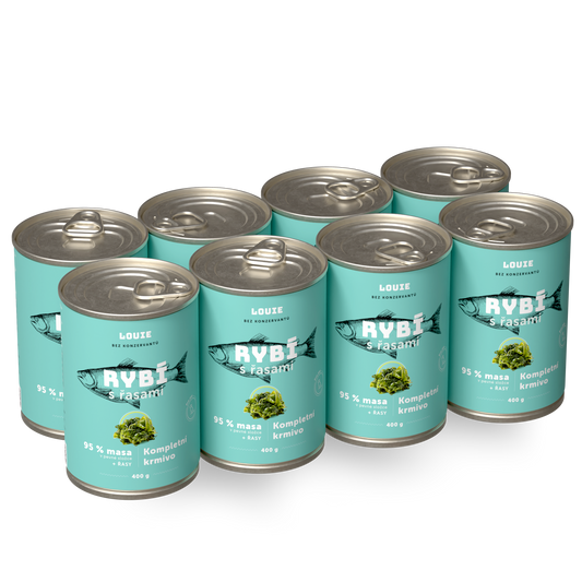 Výhodné balenie 8 ks - Ryba s riasami 400g
